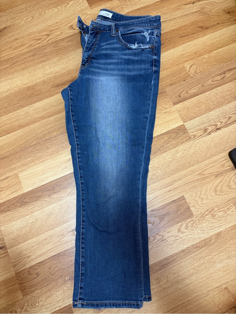 BKE Women's Dark Blue Boot Cut Jeans